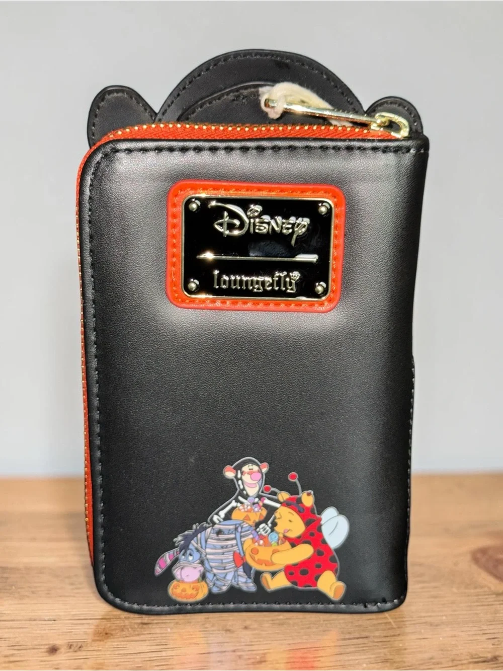 Loungefly Tigger Halloween Skeleton Glow in the Dark Wallet